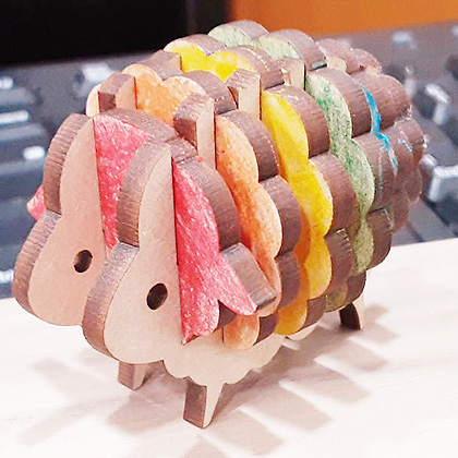 綿羊組裝板